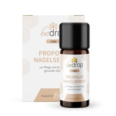 bedrop Propolis Nagelserum 10ml Nagelöl zur Nagelpflege & Stärkung natürlicher Nägel mit Propolis Teebaumöl Lavendelöl & weiteren Ölen