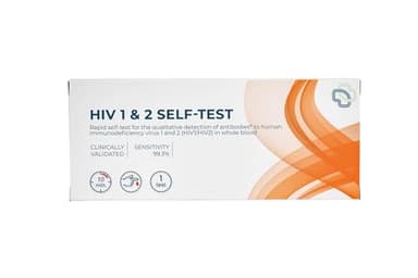 HIV Selbsttest 2-pack - Geschlechtskrankheiten Test - HIV Test für Zuhause - Schnelltest - The Tester