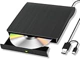 Yaeonku Externes Blu Ray CD DVD Laufwerk, USB 3.0 Typ-C 3D Bluray CD DVD BD Lese/Schreib Brenner Slim Optical Bluray, Externer Blu Ray Player für Windows XP/7/8/10/11 MacOS für PC,Laptop,Desktop,Mac