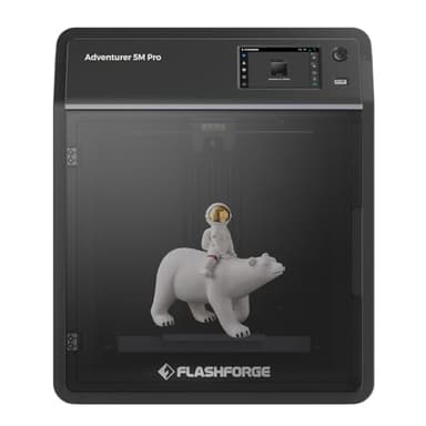 Flashforge Adventurer 5M Pro 3D-Drucker mit Fernüberwachung mit Kamera, Maximal 600 mm/s, Schnelle Erwärmung mit Düse bei 280°C, Interne und Externe Luftzirkulation mit Doppelter Luftfilterung