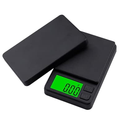 GeekerChip Feinwaage 0.01 g/1000 g,Digitale Küchenwaage,Tragbare Taschenwaage,Multifunktions Taschenwaage Gramm Waage,mit Lcd Display,für Lebensmittel,Schmuck,Medizin,Labor,Kaffee