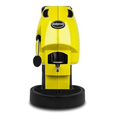 Didiesse Kaffeemaschine mit Pads, 44 mm, Modell Baby Frog Pad-Maschine – kompakt 450 W – mit Standby-Funktion und 1,5 l Tank (Zitronengelb)