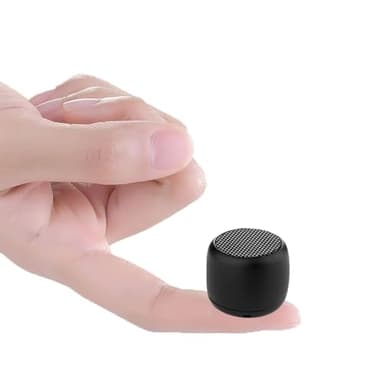 Eageroo Bluetooth super Mini Lautsprecher tragbar Speaker,Stereo Klang mit tiefem Bass Technologie,schwarz (super mini Lautsprecher)