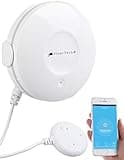 VisorTech Wassersensor: WLAN-Wassermelder, externer Sensor, App, bis 8 Jahre Batterie-Laufzeit (Wassersensor WLAN, Wasseralarm Sensor, Feuchtigkeitsmelder)