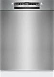 Bosch SMU4ECS28E, Serie 4, Smarter Unterbau-Geschirrspüler 60 cm, Besteckschublade, Spülmaschine Made in Germany, besonders Leise, Extra Trocknen, schneller sauberes Geschirr, Ferndiagnose, Edelstahl