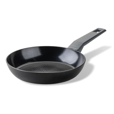 Fackelmann Pfanne 20cm Statement – Keramik beschichtete Pfanne - Recyceltes Aluminium mit Antihaft-Beschichtung, Wabenbodenstruktur – Für alle Herdarten inklusive Induktion, PFAS-frei