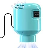 Kissleaf Portátil Vakuumpumpe für Vakuumbeutel,55W Powerful Reise Vakuumbeutel Elektrische Luftpumpe für Vakuumbeutel Kleidung/Bettdecken/Daunenjacken/Laken/Stofftieren