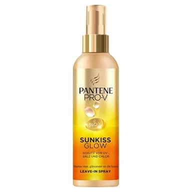 Pantene Pro-V Sunkiss Glow Haarspray 200ml, Schützt vor UVA, UVB, Salz und Chlor, Leichtes, Nährendes und Entwirrendes Spray für Starkes und Glänzendes Haar