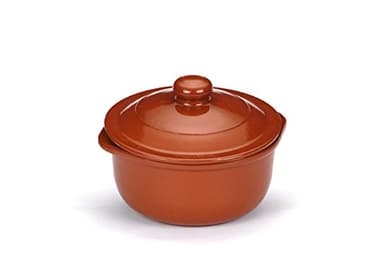 RAIMUNDO SÁNCHEZ Tontopf mit Deckel, 32 cm, 5 Liter, Honig