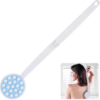 2-in-1 Rückeneincremer, Eincremehilfe Dusche Massage, Eincremehilfe für Rücken, Massagegerät Rücken für die Badmassage des Körpers, besonders für Rücken, Arme, Beine