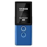 Vasco Translator M3 Sprachübersetzer | Übersetzungsgerät | Übersetzt lebenslang gratis | 70+ Sprachen | Spracheingabe und Sprachausgabe | Foto Übersetzer | Farbe: Blue Ocean