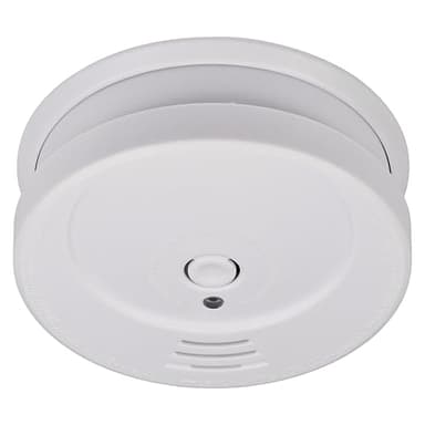 Brennenstuhl Rauchmelder RM C 9010 mit austauschbarer Batterie (geprüft nach EN 14604, durchdringendes Alarmsignal) weiß