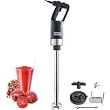 VEVOR Pürriermixer Elektrische Stabmixer 750 W, Hochleistungs-Pürierstab Einstellbare Drehzahlen, Edelstahl Mehrzweck Stabmixer 855 mm Abnehmbarer Rührstab, inkl. Wandhaken & Ersatzklingenkopf