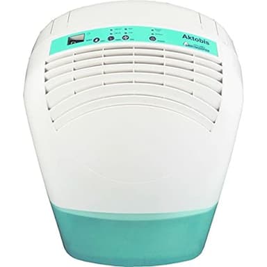 Aktobis Luftentfeuchter, Bautrockner WDH-520EB (bis 25 L/T + Digital), Weiß/Türkis
