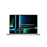 Apple 2023 MacBook Pro Laptop mit M2 Pro Chip: 14,2" Liquid Retina Display, 16 GB RAM, 512 GB SSD Speicher, beleuchtete Tastatur, 1080p FaceTime HD Kamera. Funktioniert mit iPhone/iPad, Silber