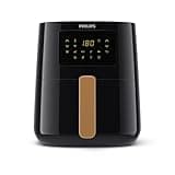 Philips Airfryer 5000-Serie L, 4.1L (0.8Kg), 13-in-1 Airfryer, Wifi verbunden, 90% Weniger Fett mit Rapid Air Technologie, Rezepte-App (HD9255/80)