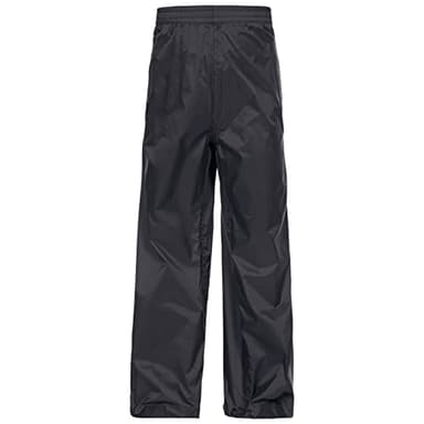 Trespass Kinder Regenhose Kompakt Zusammenrollbare Qikpac, Black, 9/10, UCBTRAM30001_BLK9/10