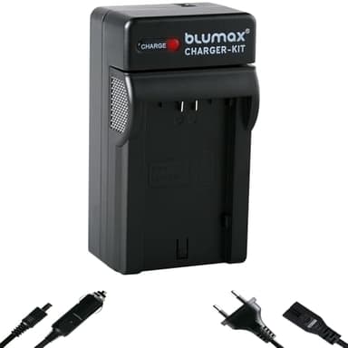 Blumax Charger für Sony NP-FZ100 Akkus – Ladegerät ist Kompatibel mit Sony Alpha 6600 6700 A7 III 7RM3 / Alpha 9 III 9III 9R 9S / A9 A9III A9S ZV-E1