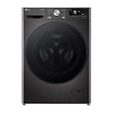 LG F4WR703YB Frontlader-Waschmaschine 13 kg, Klasse A -20%, 1.400 U./Min., 61.5x60x85 cm, TurboWash 360 in 39 Minuten, Allergy Care, Steam, Wi-Fi, Digitales Touchdisplay, Platinum Black