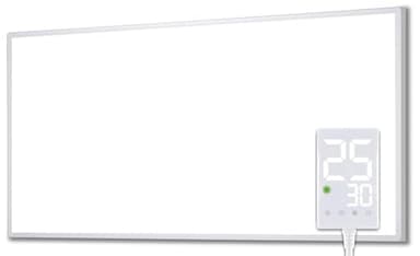 Heidenfeld Infrarotheizung HF-HP100-3 | 𝟭𝟬 𝐉𝐀𝐇𝐑𝐄 𝐆𝐀𝐑𝐀𝐍𝐓𝐈𝐄 - 1000 Watt - Bis 25 m² - Infrarot Heizkörper - Elektroheizung mit Thermostat - Überhitzungsschutz (HF-HP100-3 1000 Watt)