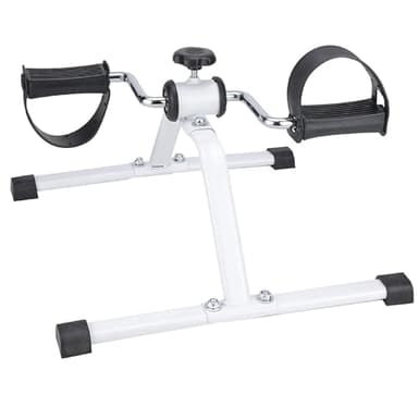 Trintion Mini Pedaltrainer 48×41×30 cm – Arm- und Beintrainer für Zuhause Faltbares Heimtrainer Fitnessgerät für Büro, Wohnzimmer und Gym Verstellbarer Widerstand