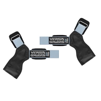 Versa Gripps® Fit Pro, Handgelenkschlaufen für Erwachsene, das beste Trainingszubehör, blaue Hortensie, R/L