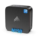 NiPoGi E1 Mini PC Intel Twin Lake N150(Aufgerüstet N100) Unterstützt W-11 Pro 16 GB RAM 512 GB M.2 SSD, Mini-Desktop-Computer 4K@60HZ UHD Dual Display HDMI+DP 1.4/Dual Bande WiFi/BT4.2/RJ45/VESA