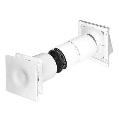 Lüftungsgerät dezentral mit Wärmerückgewinnung Wohnraumlüftung 100mm Nennweit