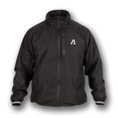 Alpensattel RainShield Fahrradjacke | Wind- & Wasserdichte Regenjacke für Damen & Herren | Leichte & Atmungsaktive Fahrrad Jacke | Reflektierend mit optimalem Schutz vor Regen & Wind | S-XXl wählbar