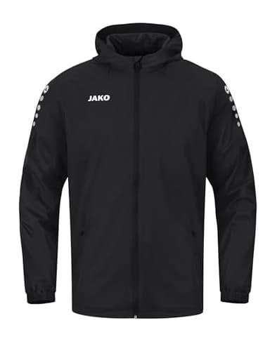 JAKO Kinder Allwetterjacke Team 2.0, schwarz, 128