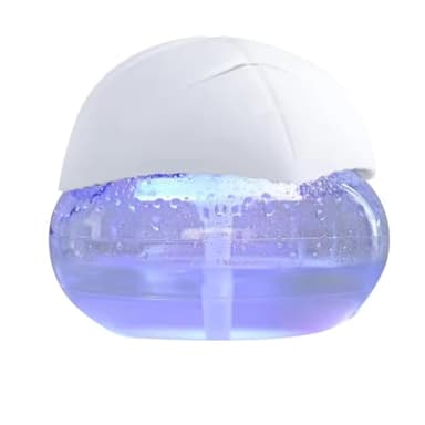 Yarryuter Luftreiniger Wasserbasierte Waschluft Erfrischer mit 7 LED-Farbwechsellicht Luftrevitalisierungs- & Erfrischer EU-Stecker A