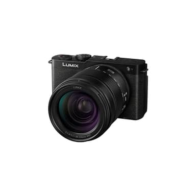 Panasonic Lumix DC-S9HE-K Spiegellose Vollformatkamera, Open Gate Vlogging, 24,2 MP, 6K/4K, 779-Punkt-PDAF, Bildstabilisierung, LUT, 5 GHz WLAN, Schwarz, 28-200 mm Linse