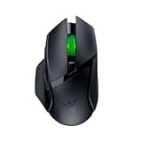 Razer Basilisk V3 X HyperSpeed - Anpassbare kabellose Gaming-Maus (Ergonomische Form mit 9 anpassbaren Bedienelementen, HyperSpeed Wireless, Bluetooth, 5G Advanced 18K Optical Sensor) Schwarz