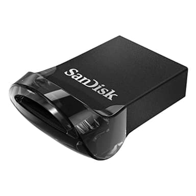 SanDisk Ultra Fit USB 3.2 Flash-Laufwerk 512 GB (Für Laptops, Spielkonsolen und Auto-Audiosysteme, Plug-and-Stay, 400 MB/s Lesen, RescuePRO Deluxe Software)