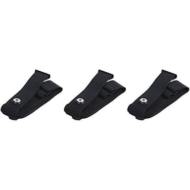 CRAKES 3 x Herzfrequenzmesser/Brustgurt/Herzfrequenztester Schwarz