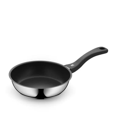 WMF Devil Bratpfanne 20 cm Induktion, Edelstahlpfanne Antihaftbeschichtet, für alle Herdarten geeignet, backofenfest bis 70 Grad, Kunststoffgriff