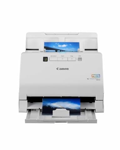 Canon Scanner imageFORMULA RS40 | Dokumentenscanner | Fotoscanner | Duplex Scanner mit Einzug & USB | 60 Blatt Einzug | Integrierte Canon CaptureOnTouch Software | Integrierte OCR I PDF I PNG I JPG