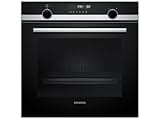 Siemens HB578GBS3, iQ500, Einbau-Backofen 60 x 60 cm, activeClean Pyrolyse Selbstreinung, TFT-Display, 3D Heißluft, Schnellaufheizung, cookControl40 Automatikprogramme, softMove, Edelstahl
