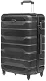 OCHNIK Großer Koffer | Hartschalenkoffer | Farbe: Schwarz | 76x49x29 cm | Größe: L | Reise-Koffer mit 4 Rollen | Trolley | Langlebig | Mit ABS | Numerische Sperre | Fassungsvermögen 94 L