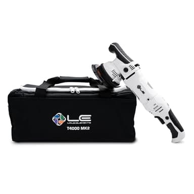 Liquid Elements – Auto Poliermaschine T4000 V2 MK2 EU mit 15mm HUB – Exzenter Poliermaschine 950W inkl. Tragetasche & Kohlebürsten – handlich & robust mit praktischer Handauflage