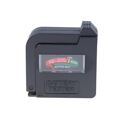 Batterietester Batterieprüfer AAA AA C D 9V Knopfzellen, Batterie/Akku Tester