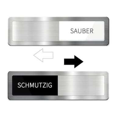 Magnete für Spülmaschine SAUBER/SCHMUTZIG Sign,Küchengadgets,Rostschreck für Spülmaschine Verwendet für Reinigung und Schmutz Erinnerungszeichen, Magnete Kühlschrank Modische Küchendekoration