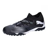PUMA Herren Future 7 Match TT Soccer Shoe, Black White, 45 EU