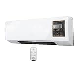 Wandmontiertes Klimagerät, Kleiner Luftkühler Tragbares Wandmontiertes Klimagerät mit Ventilator und Fernbedienung Schnell Kühlende Klimaanlage für Schlafsaal, Büro, Schlafzimmer