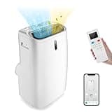 SOARS Klimaanlage mobil, 14000BTU 4,1kW, Kühlen & Heizen & Ventilieren & Entfeuchten, Klimagerät mit Abluftschlauch, Fernbedienung/App, 24H Timer, für Räume bis zu 45m² (14000BTU 4,1kW)
