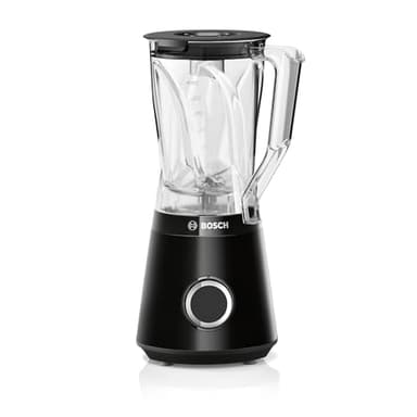 Bosch Standmixer VitaPower Serie 4 MMB6141B, Edelstahl-Klingen Made in Germany, 1,5l Tritan-Mixbehälter, spülmaschinengeeignete Teile, 30,000 U/min, 1200 W, schwarz