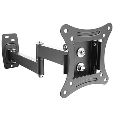 RICOO S1211 PC Monitor Halterung TV Wandhalterung Fernseher 13-34 Zoll Fernsehhalterung Wand Schwenkbar VESA 75x75 100x100 Bildschirmhalterung Monitorhalterung Monitorarm Curved Bildschirm Halter