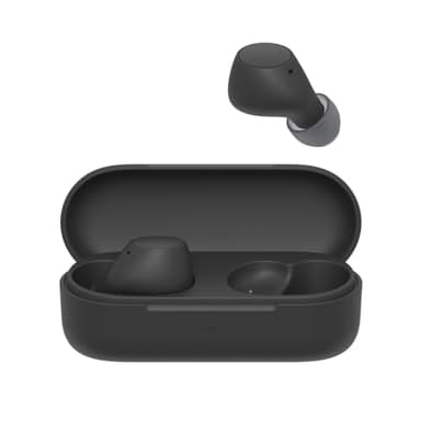 Sony WF-C510 Truly Wireless Kopfhörer - Kleine, leichte Bluetooth In-Ear-Kopfhörer mit Multipoint-Connection, Ambient Sound, IPX4 Rating, Spotify Tap, Quick Charge, 22 HR Akku, iOS & Android - Schwarz