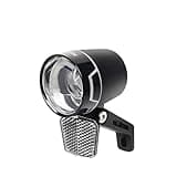 ADDVIEW Fahrradlicht 80 Lux Nova M80 – Dynamo Frontlicht mit Tagfahrlicht, Standlicht, Aluminium-Gehäuse, StVZO zugelassen, IP65 wasserdicht – für sicheres Radfahren bei Tag & Nacht