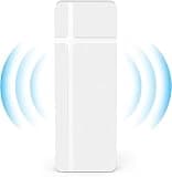 Outdoor WLAN Verstärker Wetterfester, IP65 WiFi Repeater mit AP Modus, 5.8Ghz + 2.4Ghz 1200M Dual Band WiFi Expander,Eingebaute versteckte Antenne, Arbeitstemperatur -40℃—70℃ (OD1200-DE)